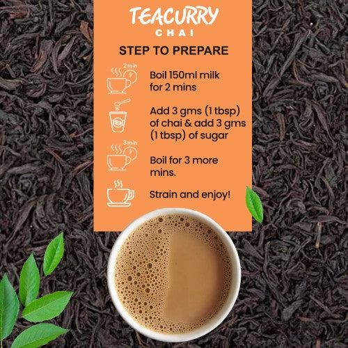 Masala Chai - 100% Natural Masala Spcied Tea for Digestion and Energy | With Real Spices