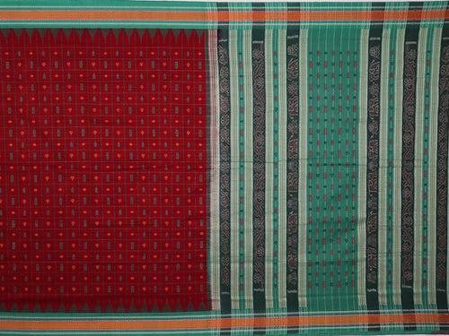 Handloom Sambalpuri Cotton Ikkat  Saree