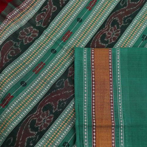 Handloom Sambalpuri Cotton Ikkat  Saree