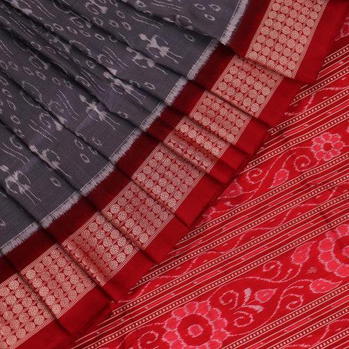 Sambalpuri Handloom Silk Saree - Luxurious Pata