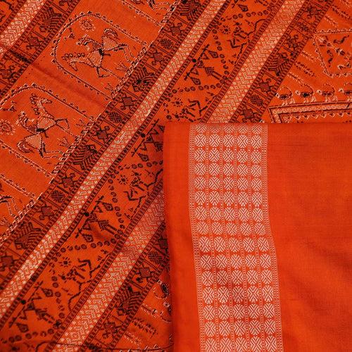 Handloom Silk Bomkai Saree