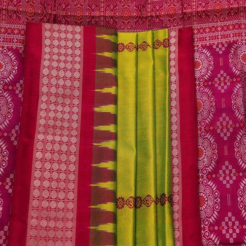 Handloom Silk Bomkai Saree