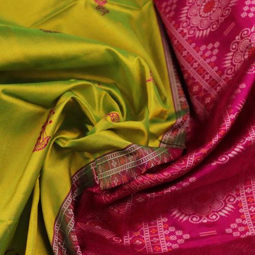 Handloom Silk Bomkai Saree