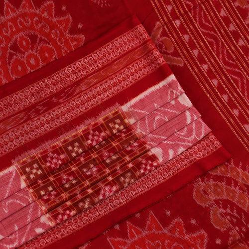 Handloom Sambalpuri Cotton Ikkat  Saree