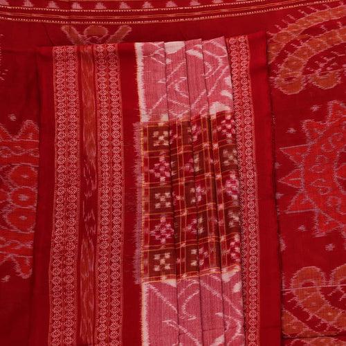 Handloom Sambalpuri Cotton Ikkat  Saree