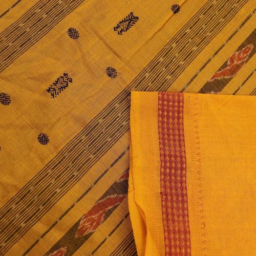 Handloom Sambalpuri Cotton Ikkat  Saree