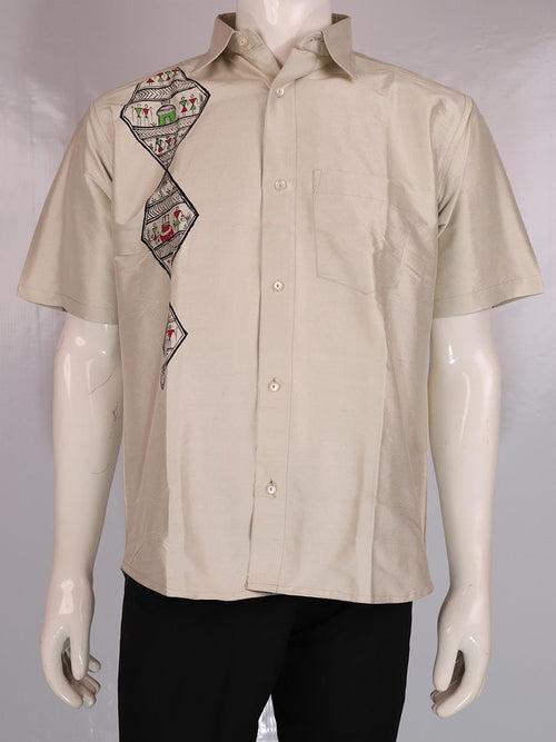 Handwoven Silk Shirt