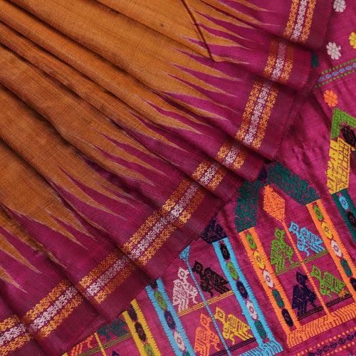 Handloom Sambalpuri Tusser Saree