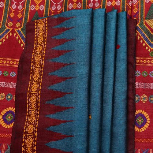 Handloom Sambalpuri Tusser Saree