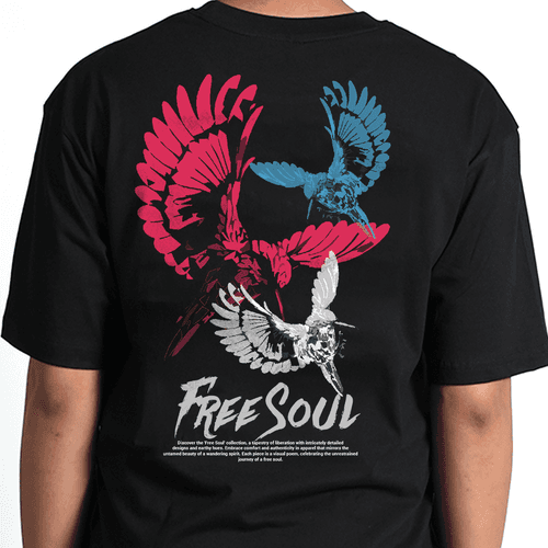 Free Soul Oversized Dropshoulder T-shirt