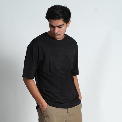 FAKE BLACK OVERSIZED T-SHIRT