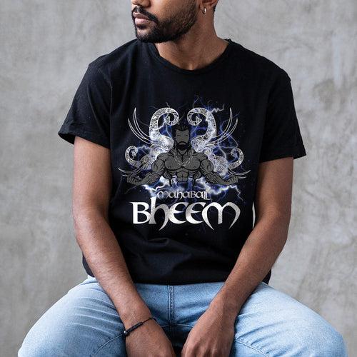 BLOOPERS BHEEM BLACK UNISEX T-SHIRT