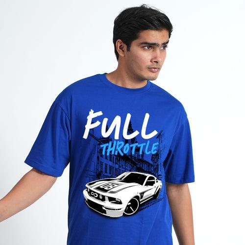 FULL THROTTLE ROYAL BLERSIZED T-SHIRT