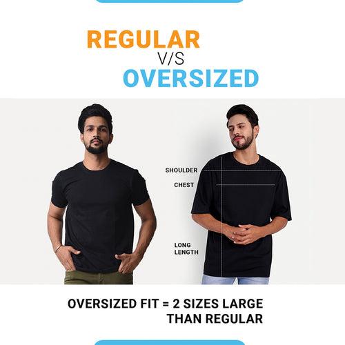 FAKE BLACK OVERSIZED T-SHIRT