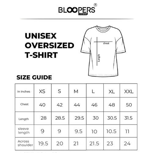 BLOOPERS LOSER WHITE OVERSIZED T-SHIRT