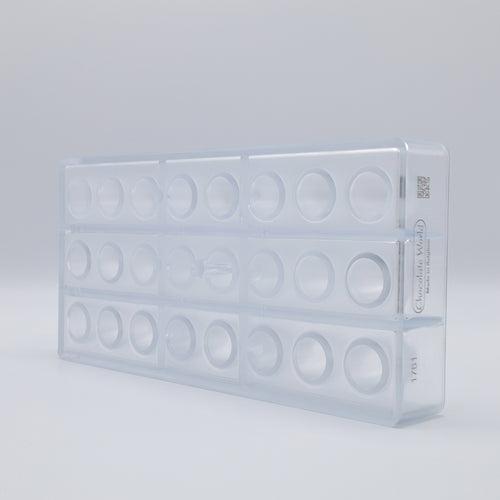 Chocolate World Polycarbonate Mould RM1761 / 10 gr / 24 cavities