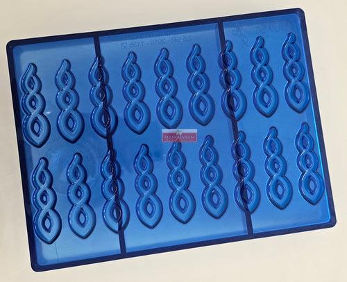 MFS Polycarbonate Mould MS1138 / 2.5 gr / 15 cavities Made in Turkey