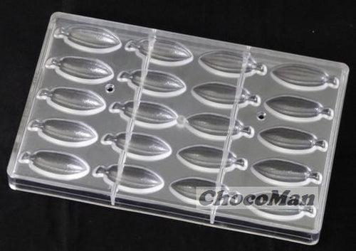 Chocolate World Polycarbonate Mould RM2375 / 6  gr / 20 cavities