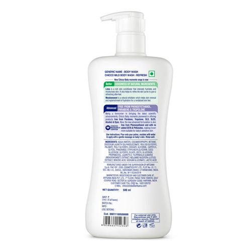 Chicco Baby Moments Mild Refresh Body Wash - 200 ML