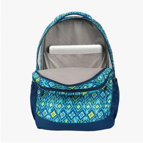 Genie Ikattish 36L Teal School Backpack With Easy Access Pockets