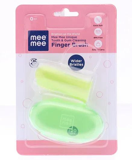 Mee Mee Fingerbrush MM 1020C Green 0m+