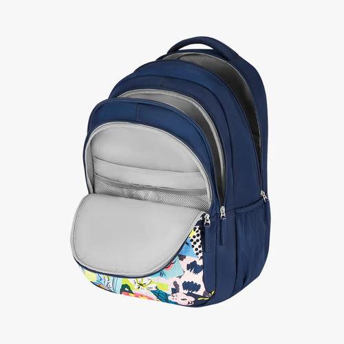 Genie Phoenix 36L Navy Blue Laptop Backpack With Raincover