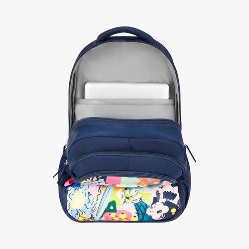 Genie Phoenix 36L Navy Blue Laptop Backpack With Raincover