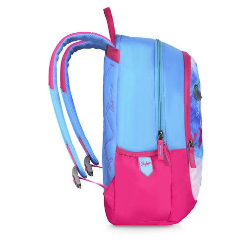 SKYBAGS ELSA CHAMP 02 SCHOOL BP BLUE AND PINK