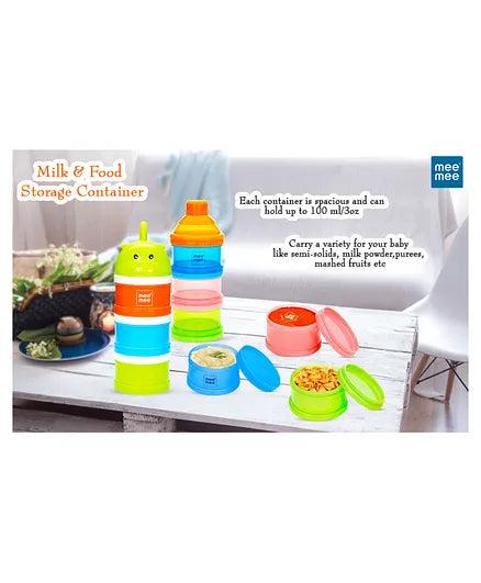 Mee Mee Multipurpose Milk & Food Storage Container - Multi Color