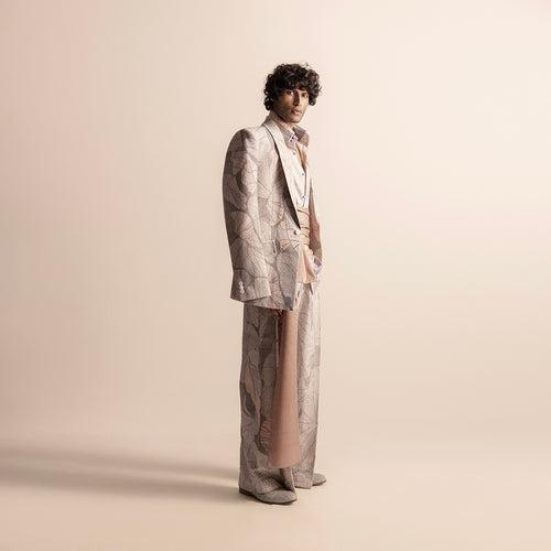 NADRU PRINTED MENSWEAR SUIT