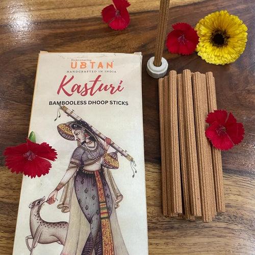 Kasturi Bambooless Dhoop Sticks - 20 Sticks