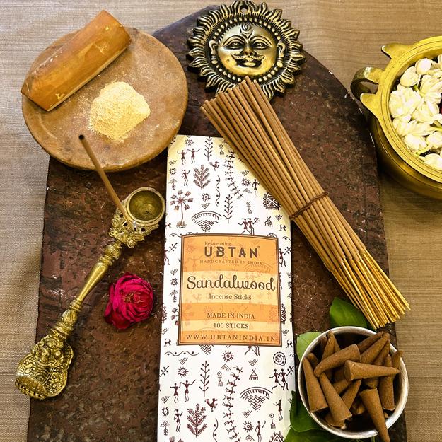 Sandalwood Incense Sticks - 100 Sticks