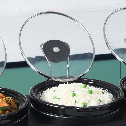 Buffet Server cum Slow Cooker (3 x 1.5L Pot size)