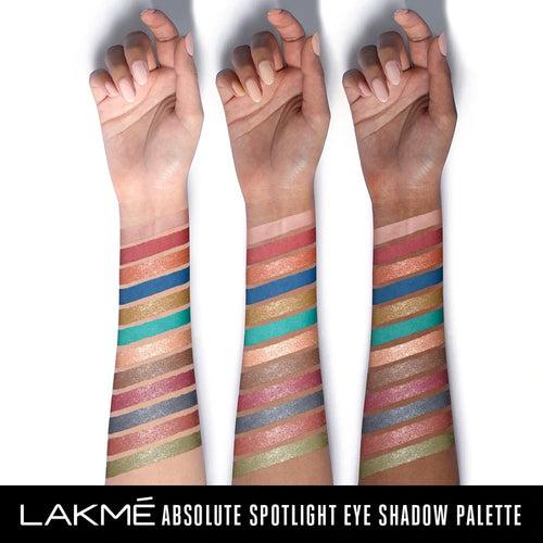 Lakme Absolute Spotlight Eye Shadow Palette, Stilettos, 12g