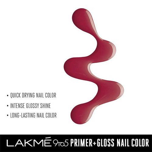 Lakme 9To5 Primer + Gloss Nail Colour