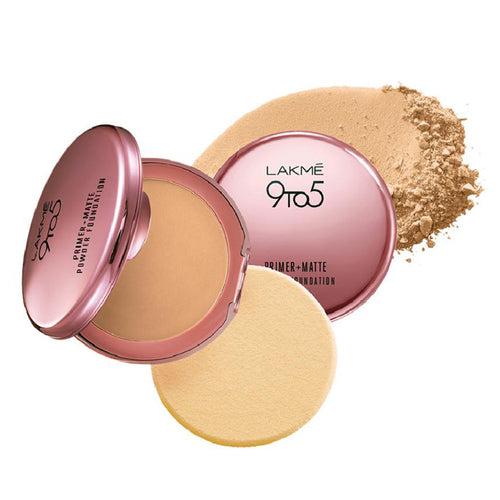 Lakme 9 To 5 Primer + Matte Powder Foundation Compact