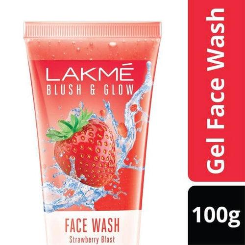 Lakme Blush & Glow Strawberry Gel Face Wash 100g