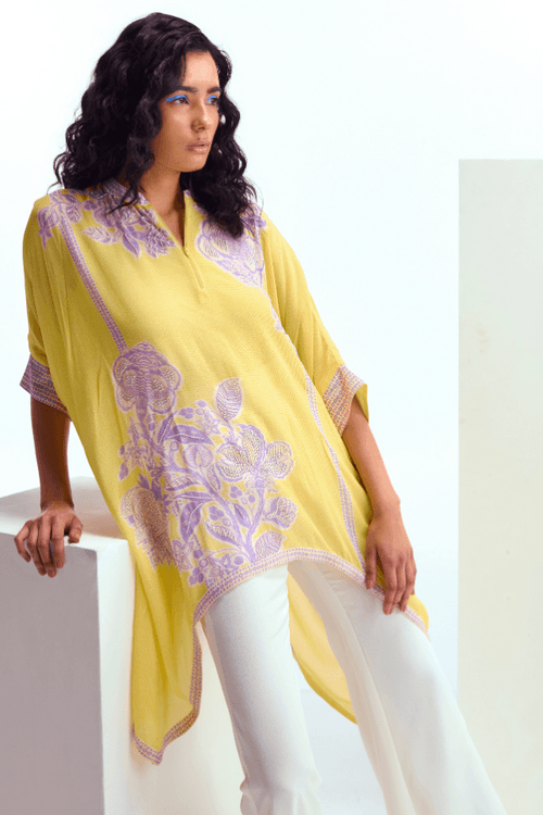 Cerelia Hankerchief Hem Tunic