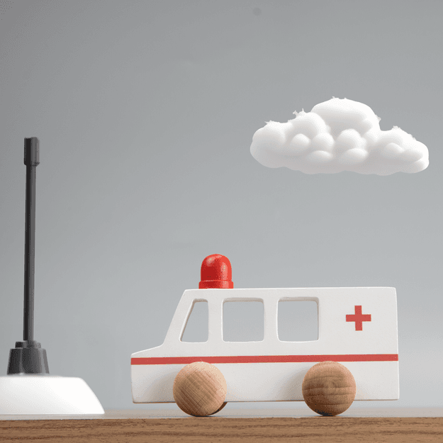 Wooden Ambulance