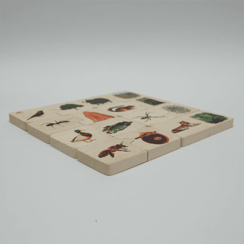 Chunky puzzle-Animals Habitat (16 Chunks)