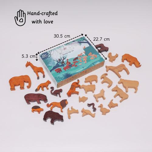 Farm & Wild Animals Gift Set (25 Nos)