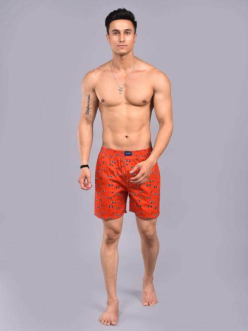 Red Eyes Printed Boxers For Men