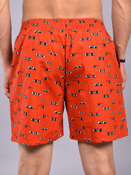 Red Eyes Printed Boxers For Men
