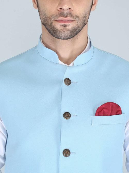 Sky Self Nehru Jacket