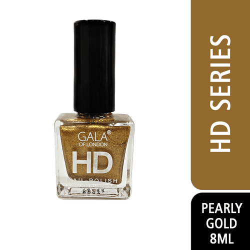 Gala of London HD Nail Polish- Pearly Gold-29