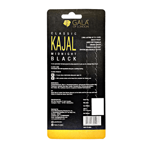 Gala of London Classic Kajal Midnight Black