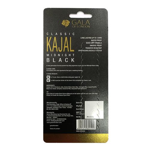 Gala of London Classic Kajal Midnight Black - Twin Pack