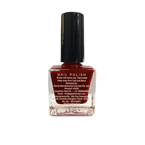 Gala of London HD Nail Polish- Maroon -19