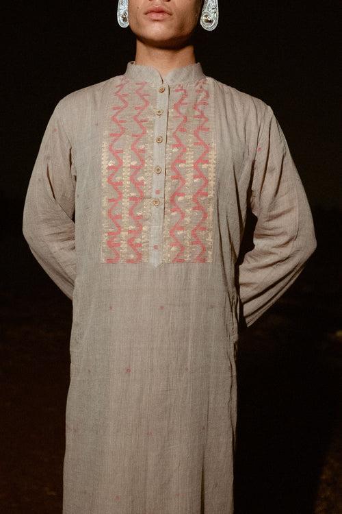 Handwoven Jamdani Men's Kurta