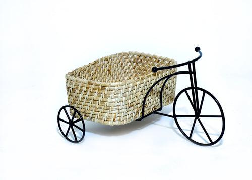 The Weaver’s Nest Cane and  Metal Cart Organiser ( 23 x 15 x 12 cm)